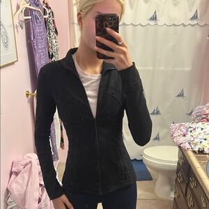 Women's Black Lululemon define jacket